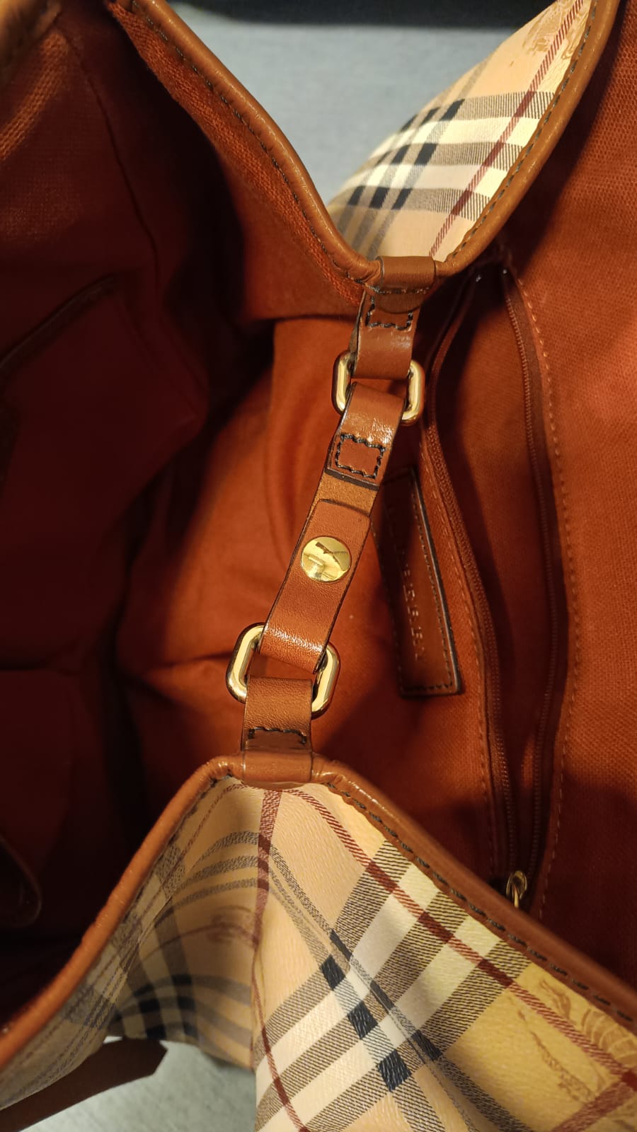 Bolsa Burberry Canterbury Haymarket Check