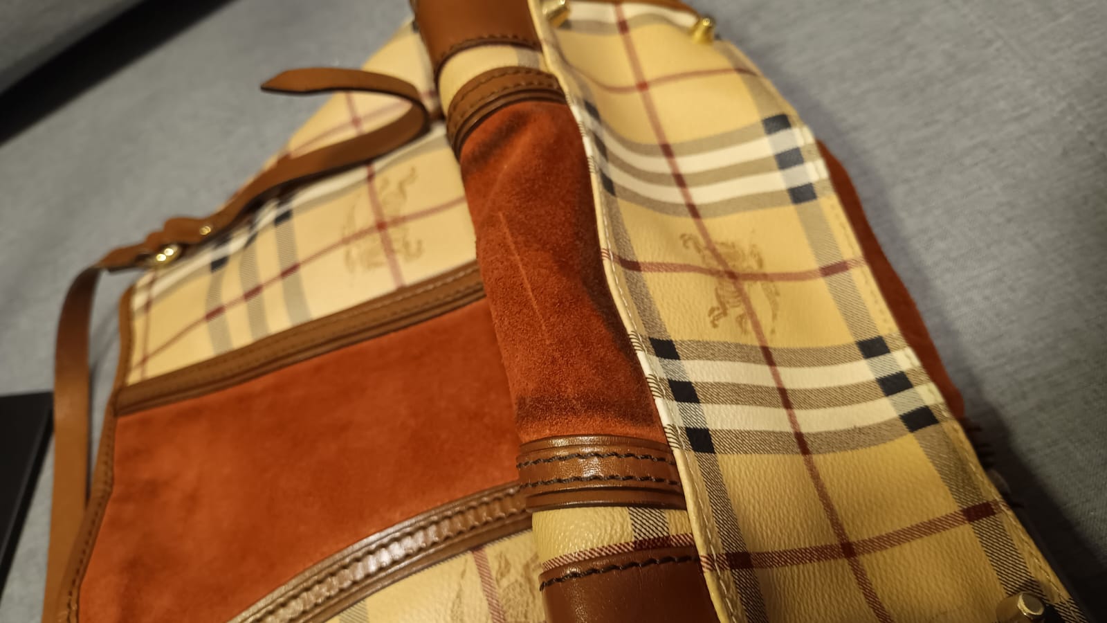 Bolsa Burberry Canterbury Haymarket Check