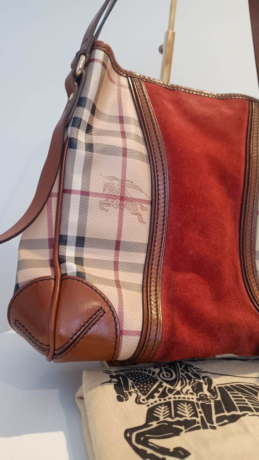 Bolsa Burberry Canterbury Haymarket Check