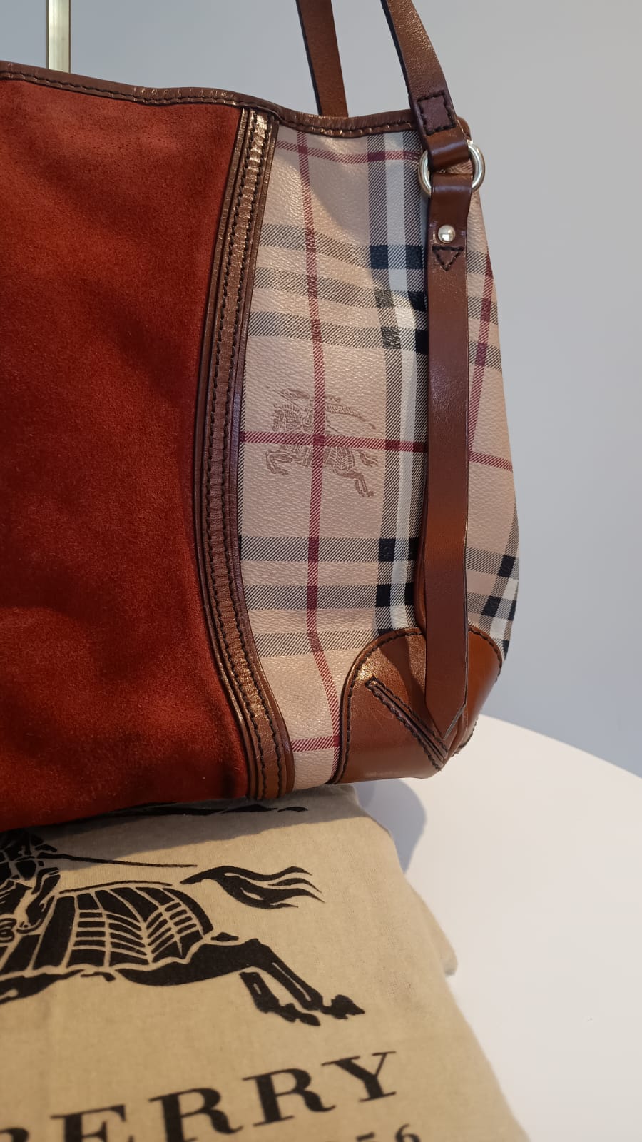 Bolsa Burberry Canterbury Haymarket Check