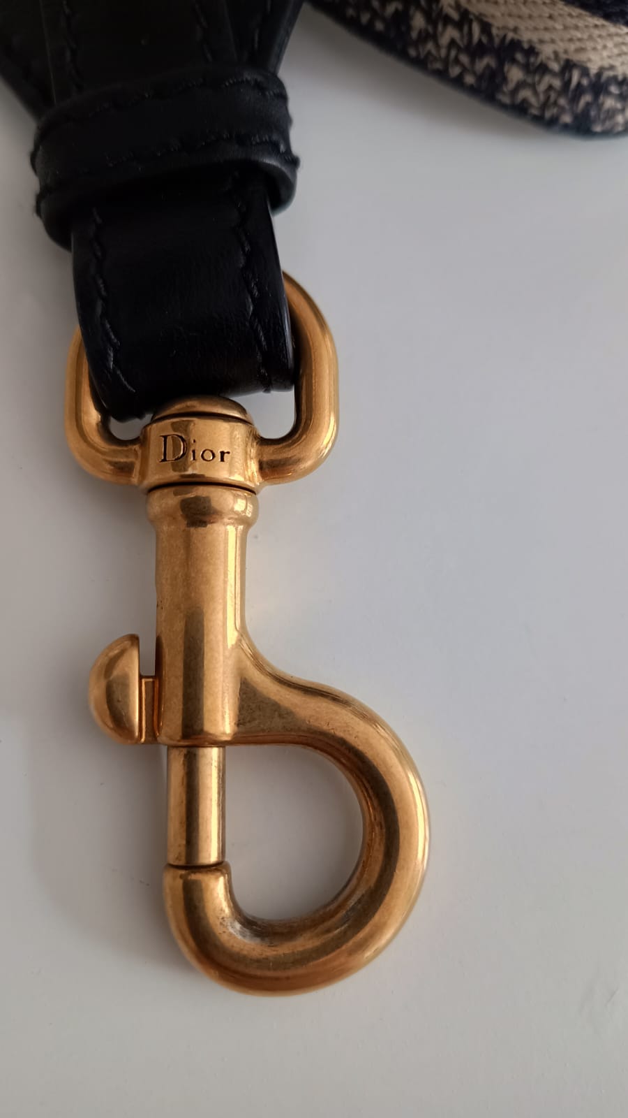 Bolsa Dior Saddle Jacquard Oblique Média