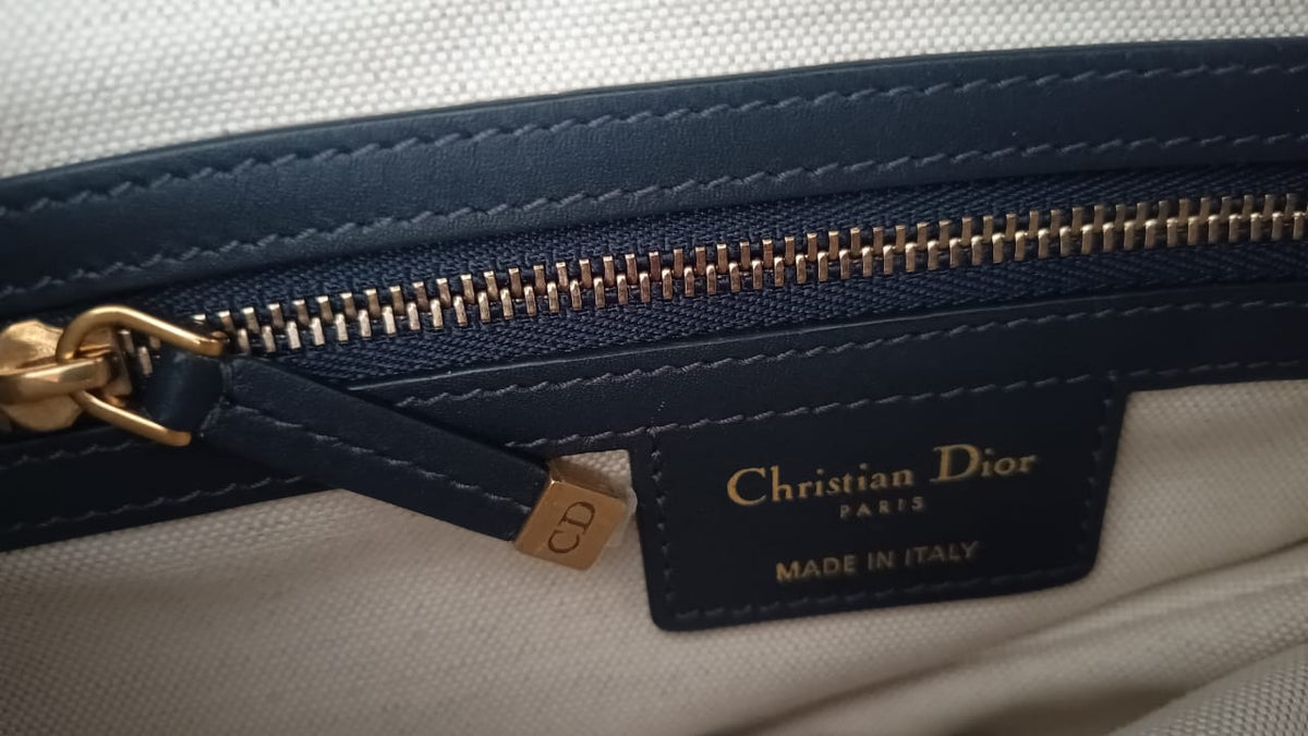 Bolsa Dior Saddle Jacquard Oblique Média