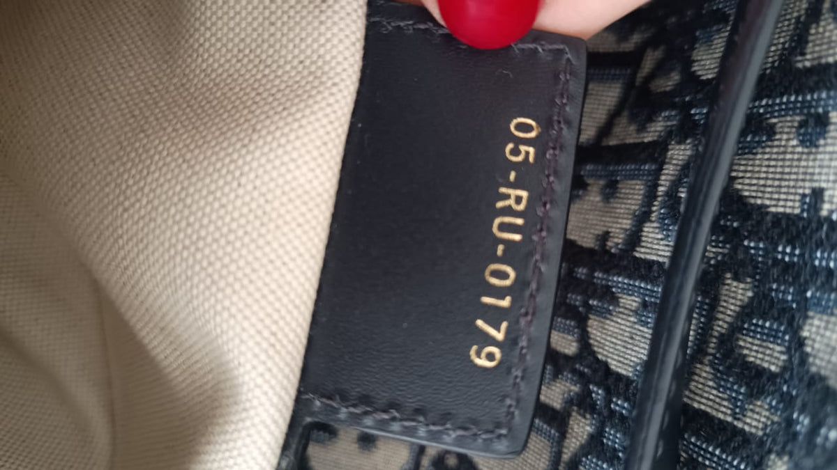 Bolsa Dior Saddle Jacquard Oblique Média