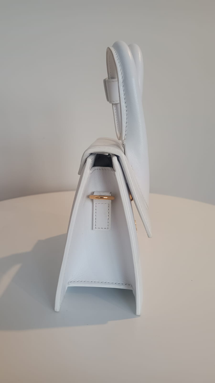 Bolsa Jacquemus Le Chiquito Noeud Tote, branca