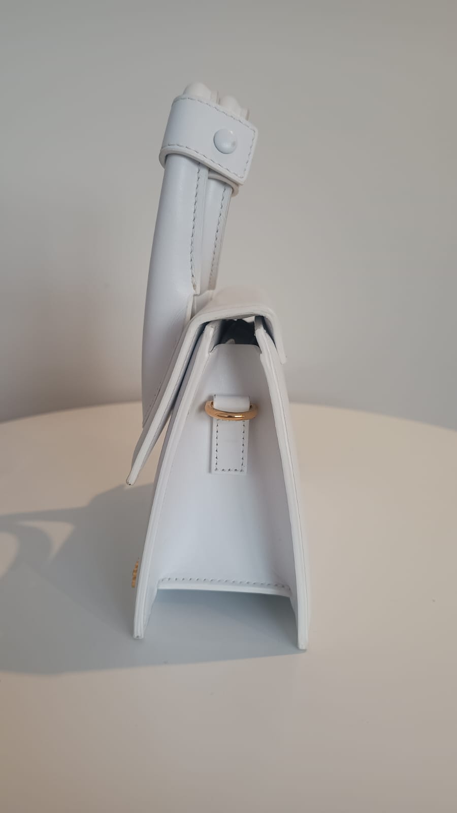 Bolsa Jacquemus Le Chiquito Noeud Tote, branca