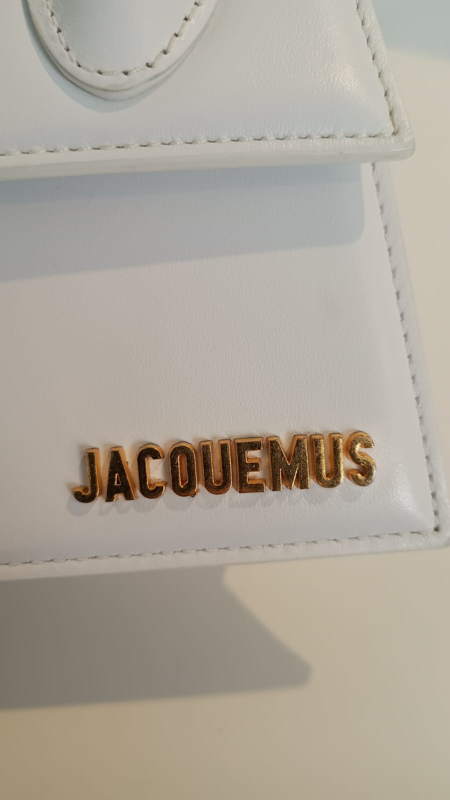 Bolsa Jacquemus Le Chiquito Noeud Tote, branca