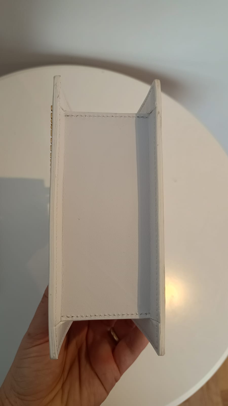 Bolsa Jacquemus Le Chiquito Noeud Tote, branca