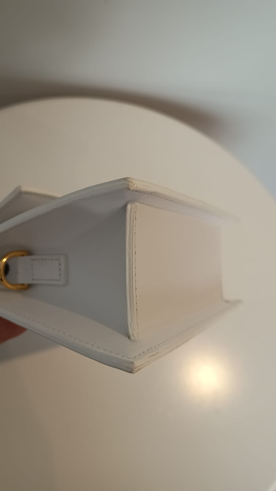 Bolsa Jacquemus Le Chiquito Noeud Tote, branca