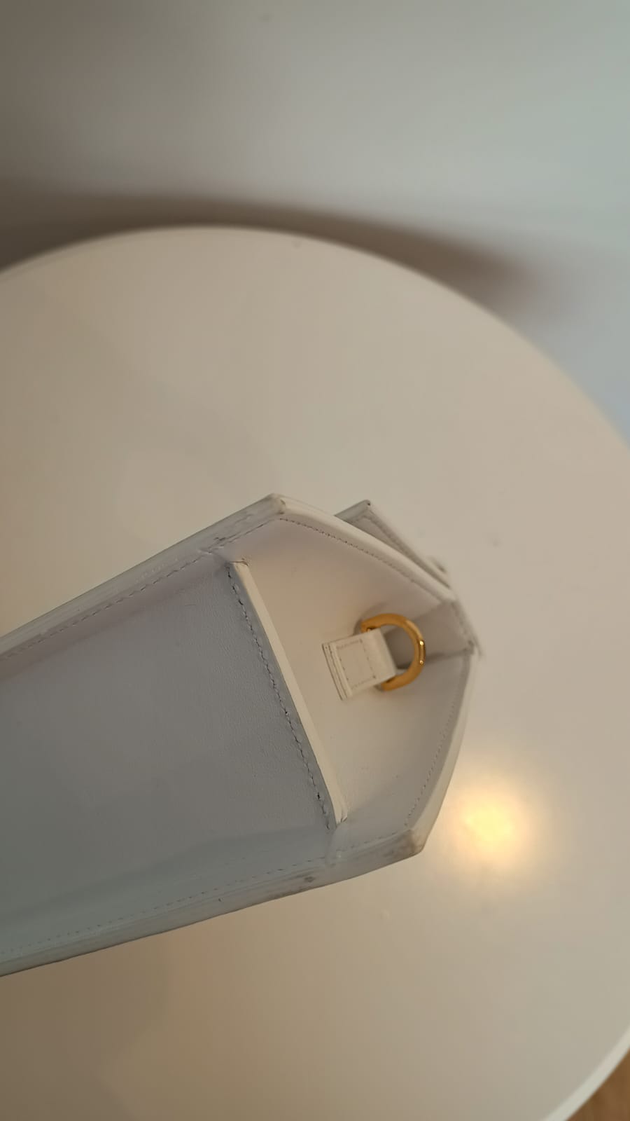 Bolsa Jacquemus Le Chiquito Noeud Tote, branca