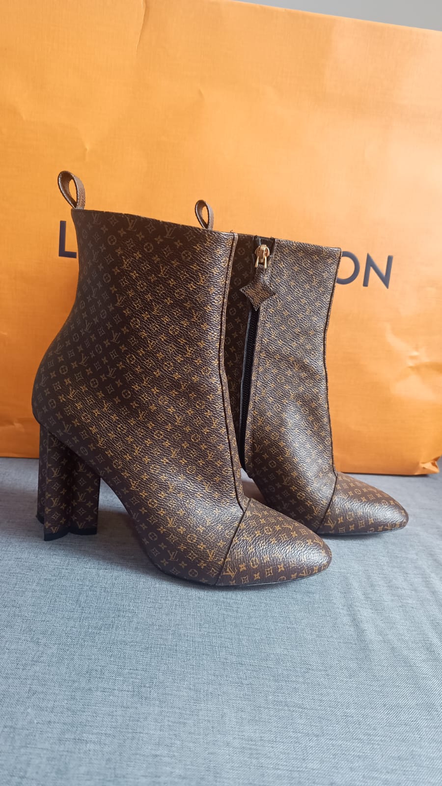 Ankle Boot Louis Vuitton Silhouette Monogram