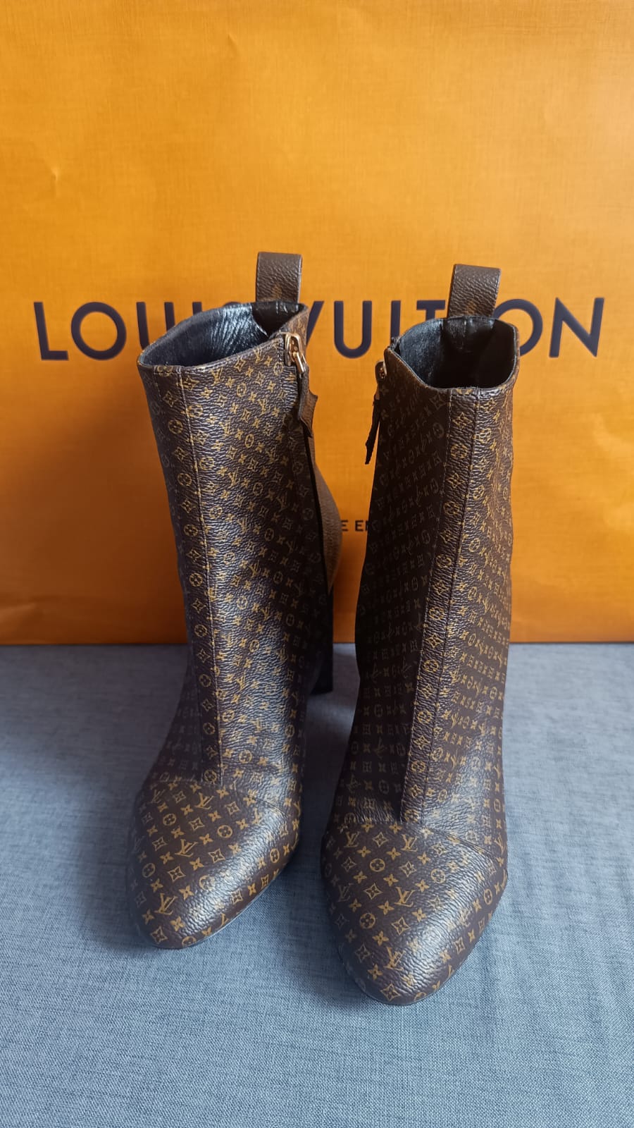 Ankle Boot Louis Vuitton Silhouette Monogram