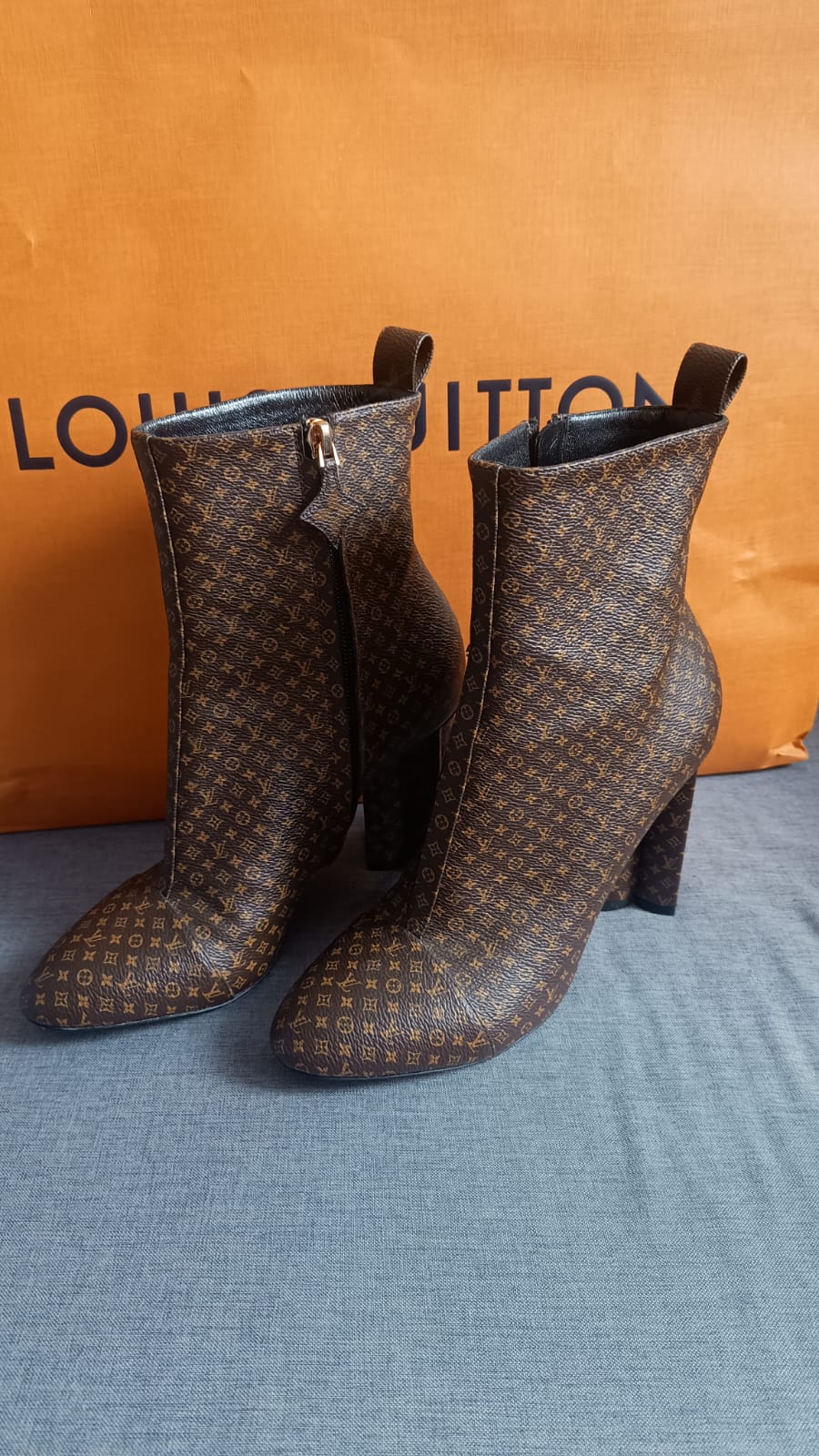Ankle Boot Louis Vuitton Silhouette Monogram