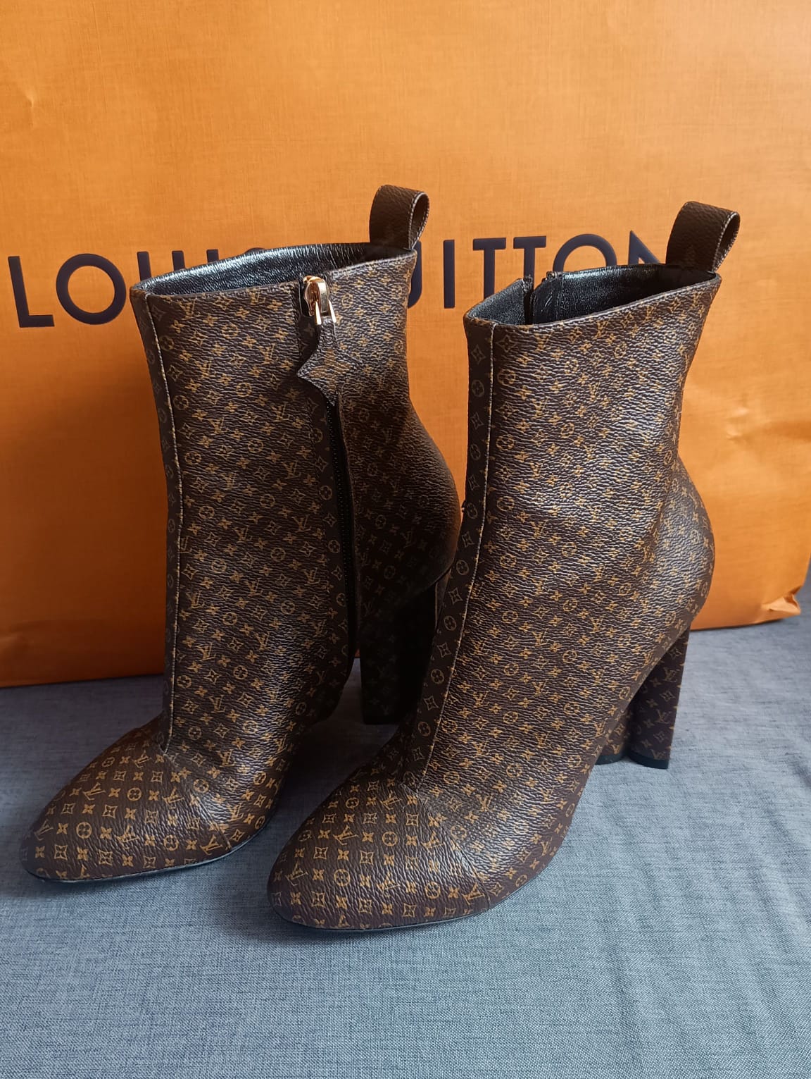 Ankle Boot Louis Vuitton Silhouette Monogram