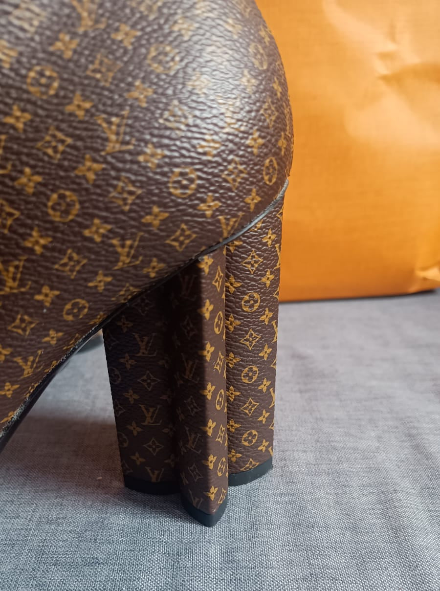 Ankle Boot Louis Vuitton Silhouette Monogram