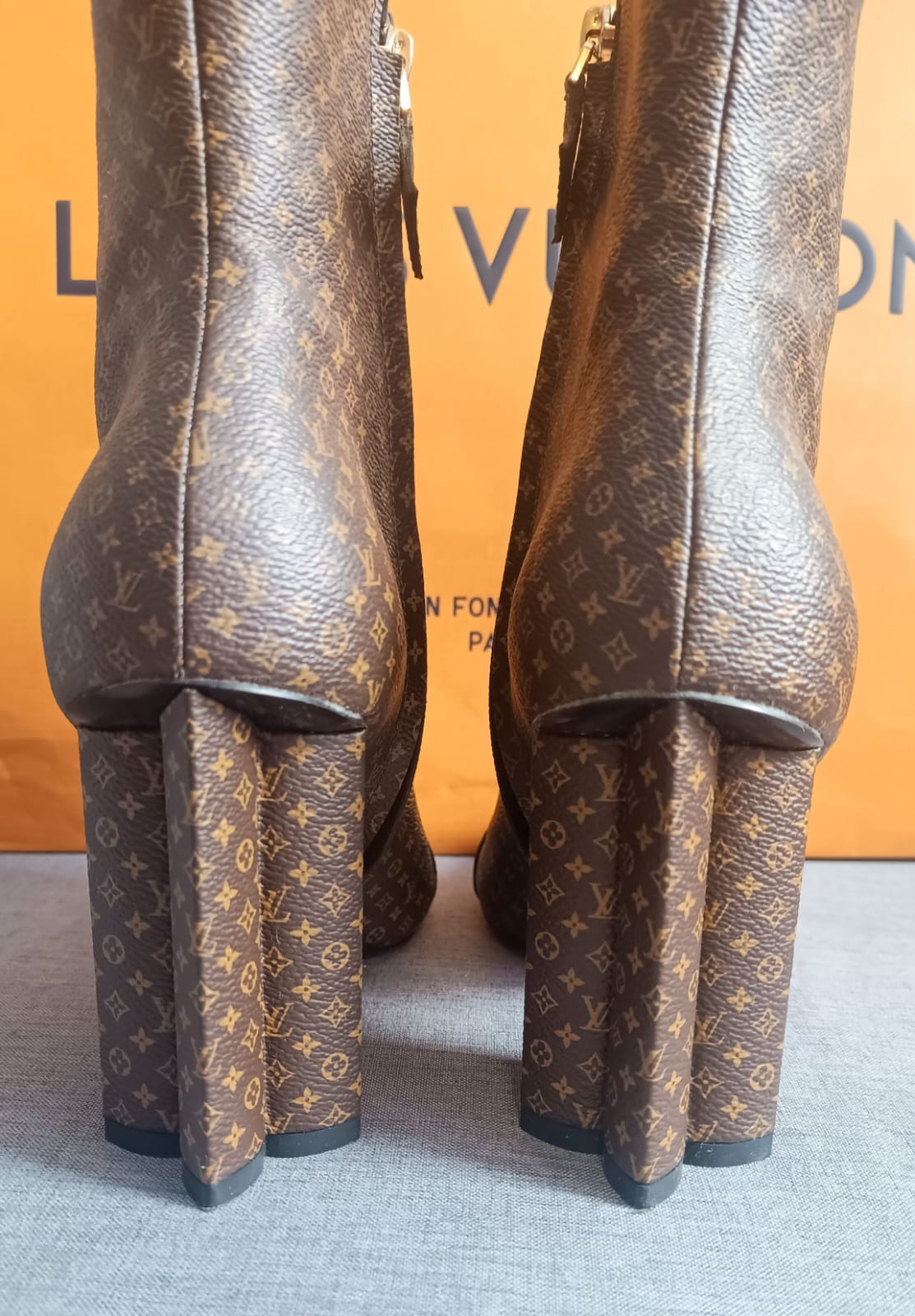 Ankle Boot Louis Vuitton Silhouette Monogram