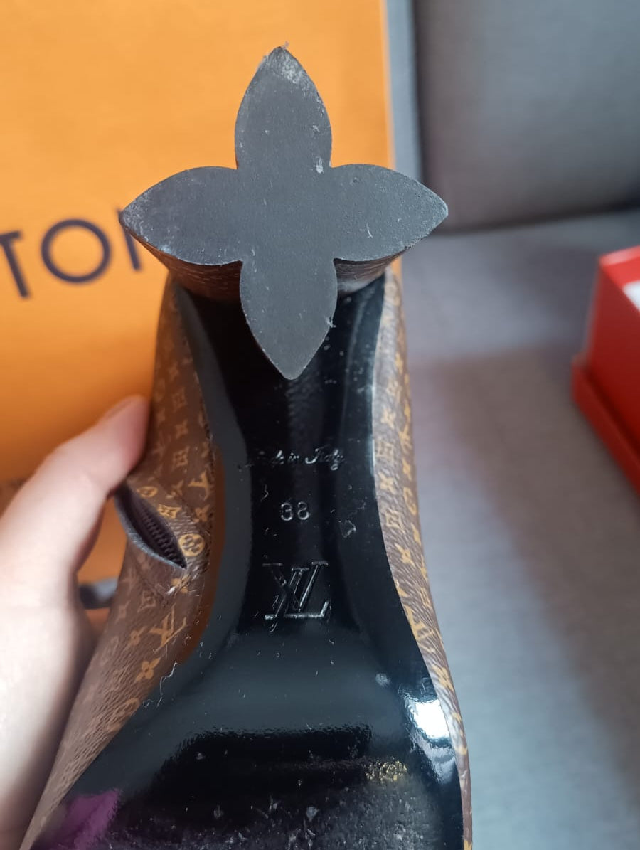 Ankle Boot Louis Vuitton Silhouette Monogram