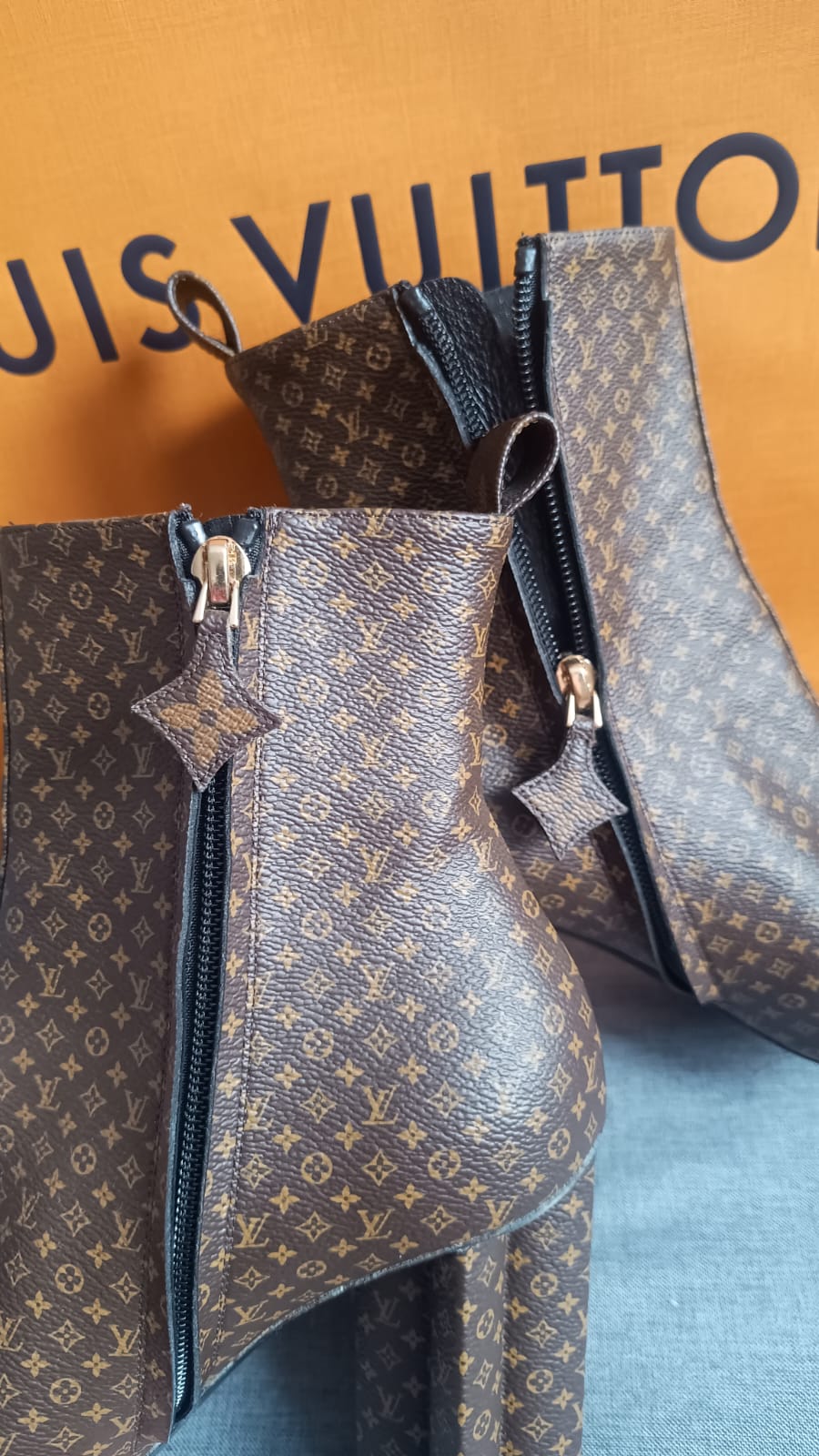 Ankle Boot Louis Vuitton Silhouette Monogram
