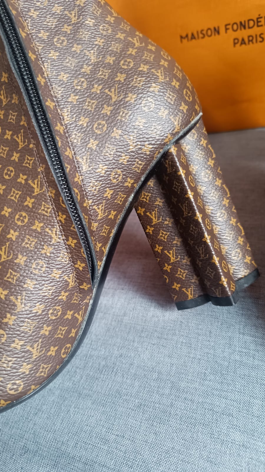 Ankle Boot Louis Vuitton Silhouette Monogram