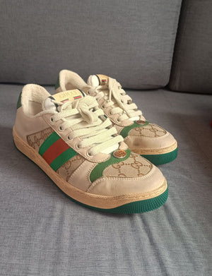 Tênis Gucci Screener com cadarço