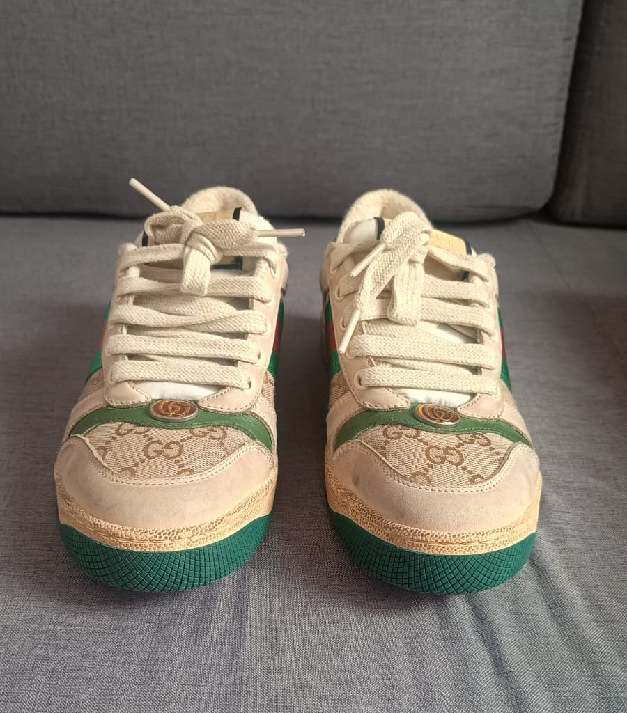 Tênis Gucci Screener com cadarço
