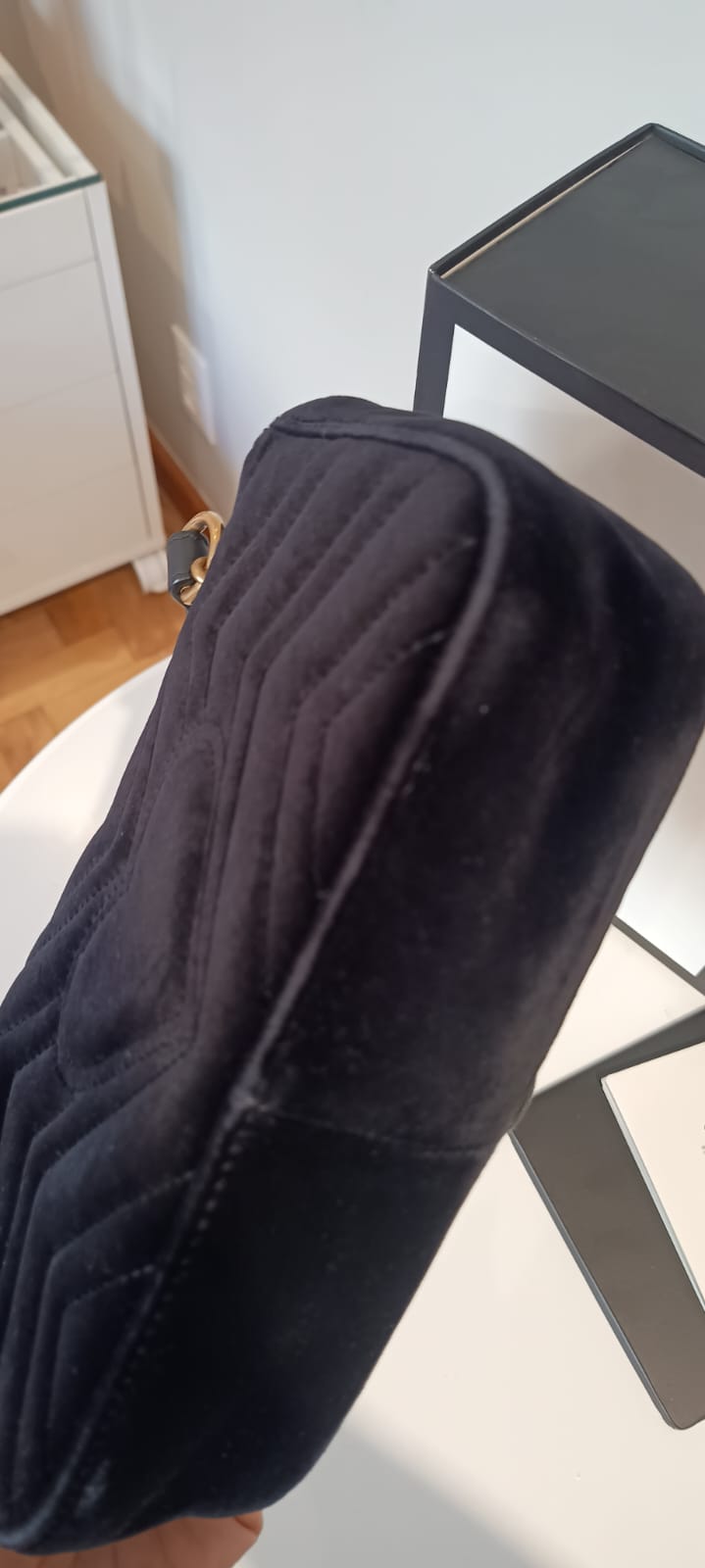 Bolsa Gucci GG Marmont Velvet Small
