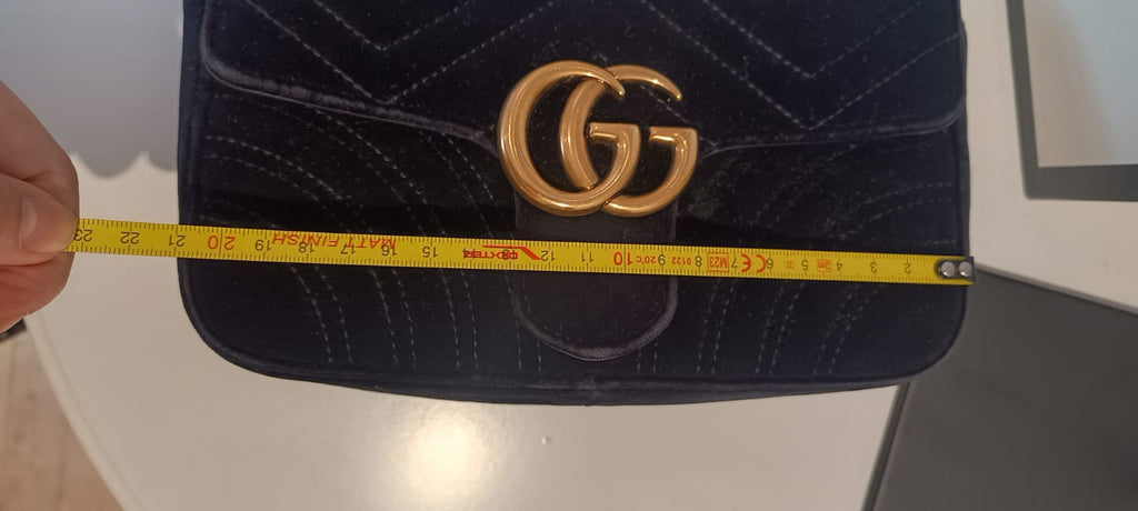Bolsa Gucci GG Marmont Velvet Small