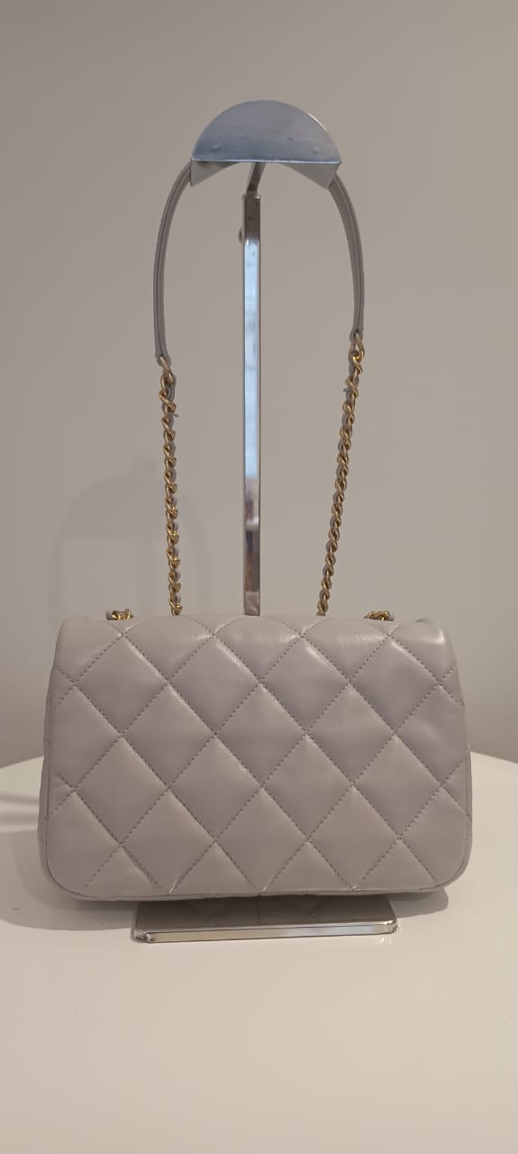 Bolsa Chanel Clássica mini cinza