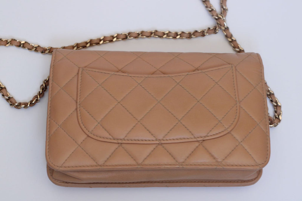 Bolsa Chanel WOC Dark Beige