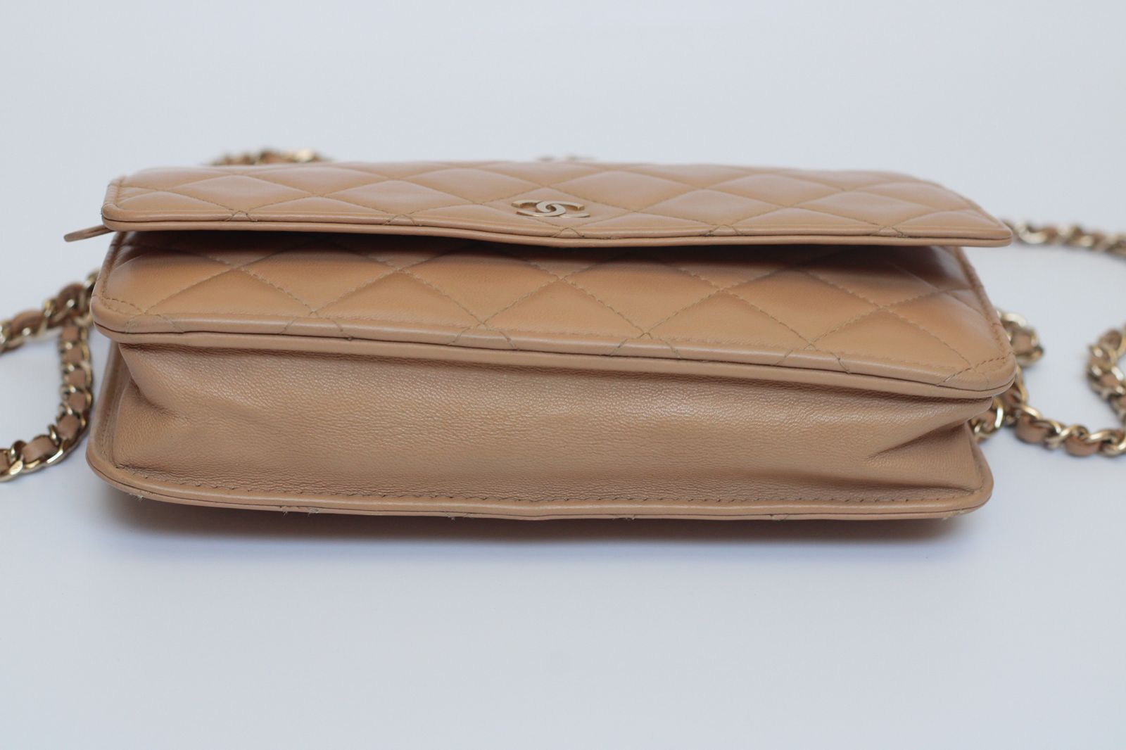 Bolsa Chanel WOC Dark Beige