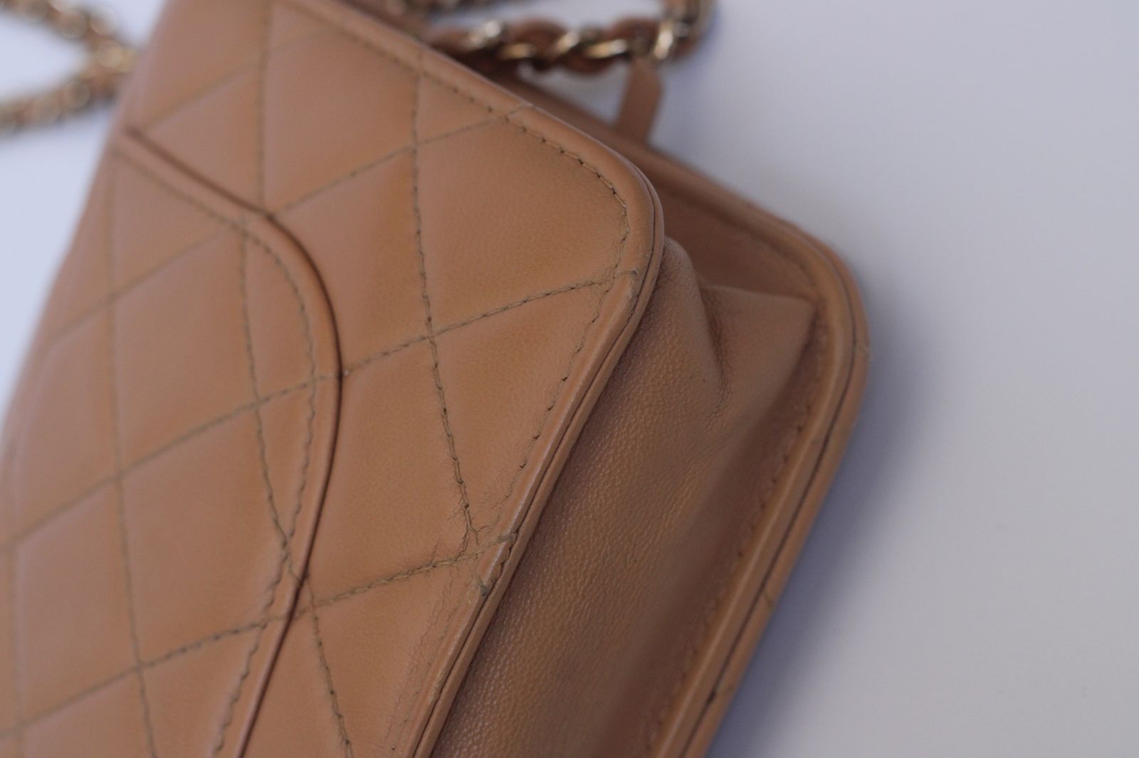 Bolsa Chanel WOC Dark Beige