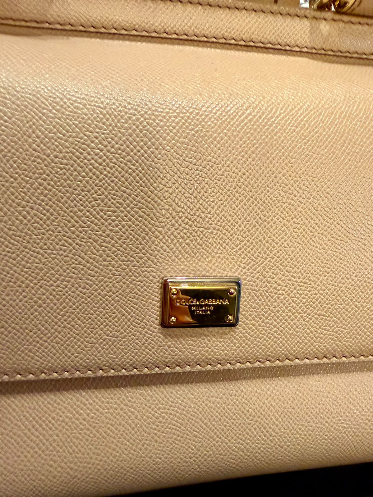 Bolsa Dolce & Gabbana Sicily Média Nude