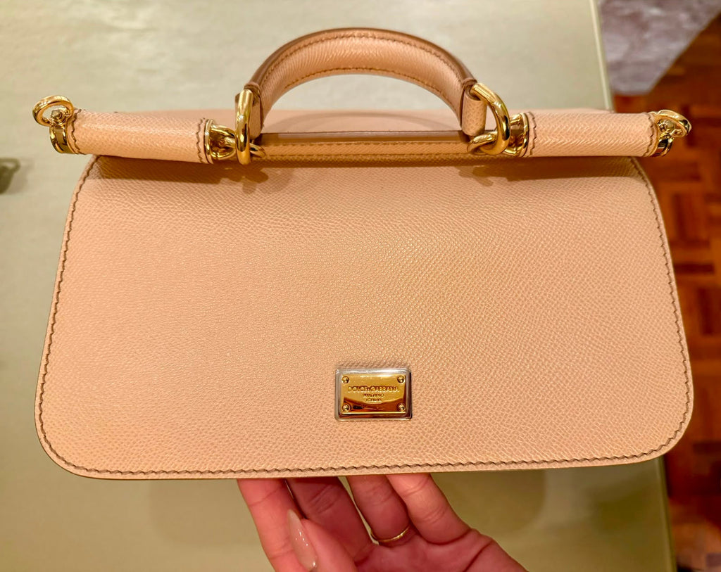 Bolsa Dolce & Gabbana Sicily Média Nude