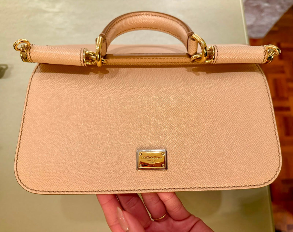 Bolsa Dolce & Gabbana Sicily Média Nude