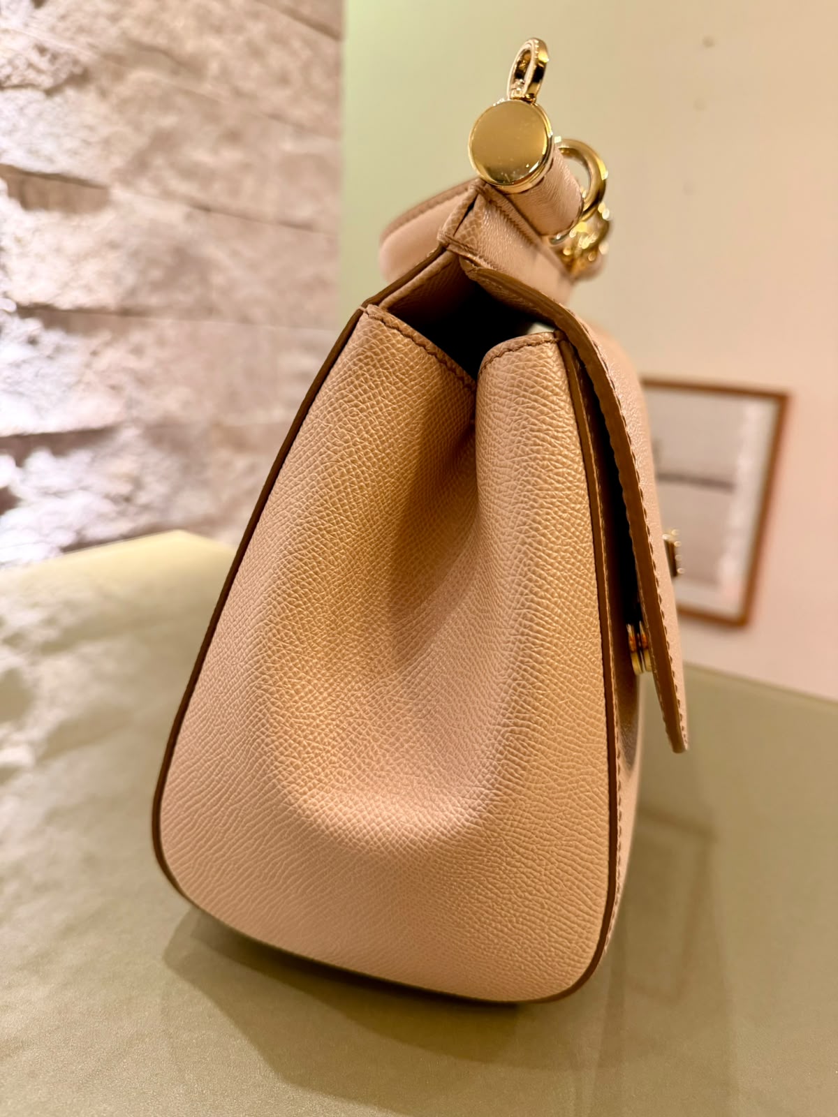 Bolsa Dolce & Gabbana Sicily Média Nude
