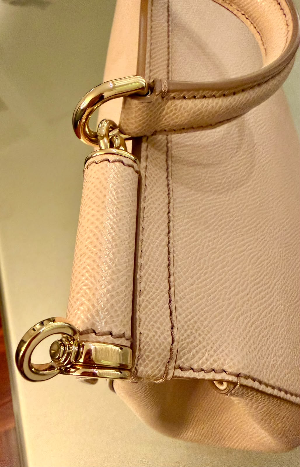 Bolsa Dolce & Gabbana Sicily Média Nude