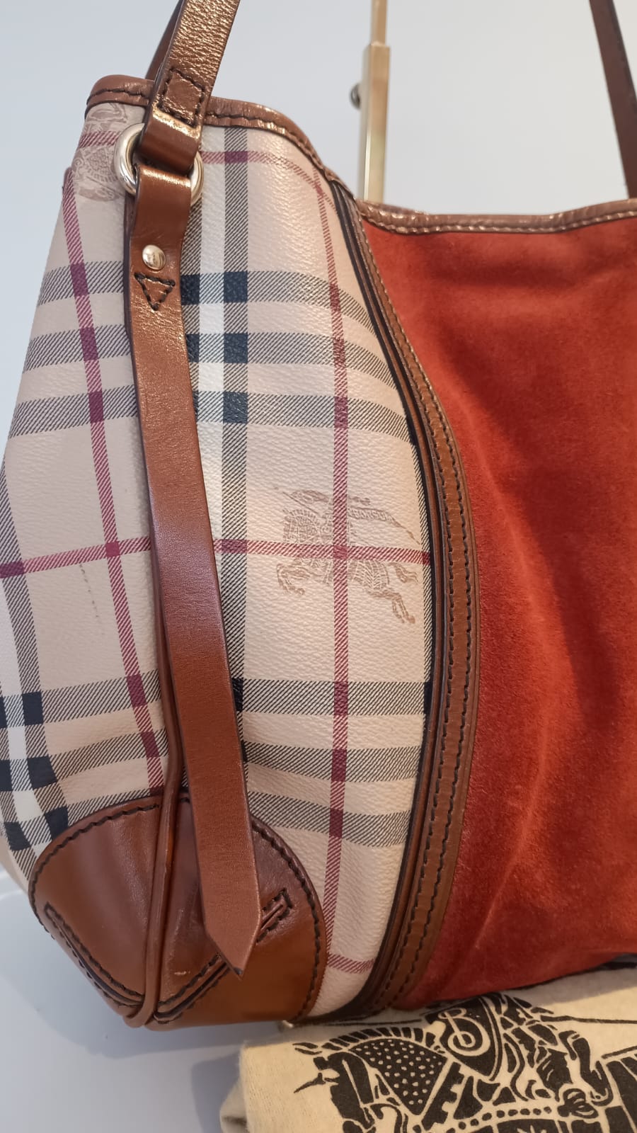 Bolsa Burberry Canterbury Haymarket Check