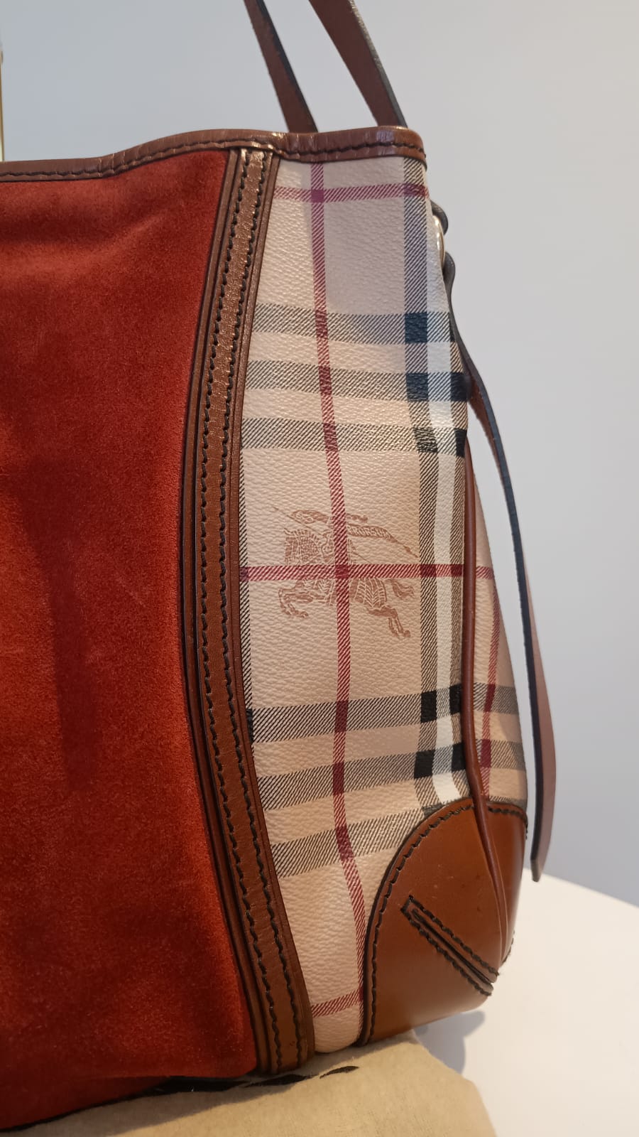 Bolsa Burberry Canterbury Haymarket Check