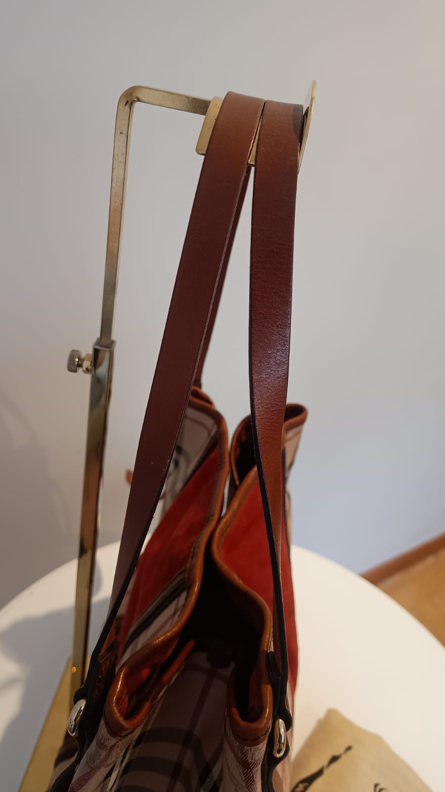 Bolsa Burberry Canterbury Haymarket Check