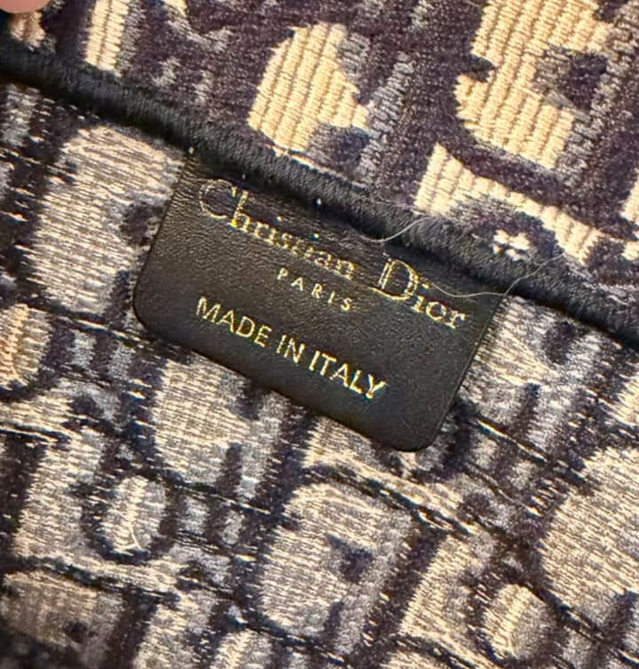 Bolsa Dior Book Tote Large