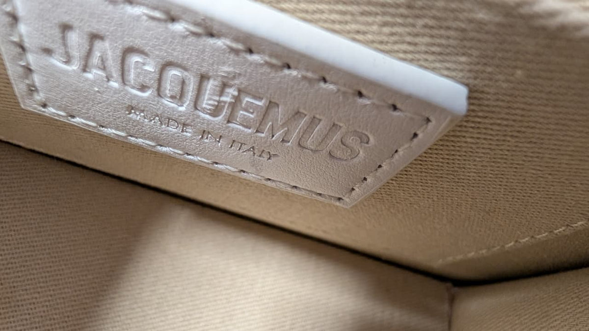 Bolsa Jacquemus Le Chiquito Noeud Tote, branca
