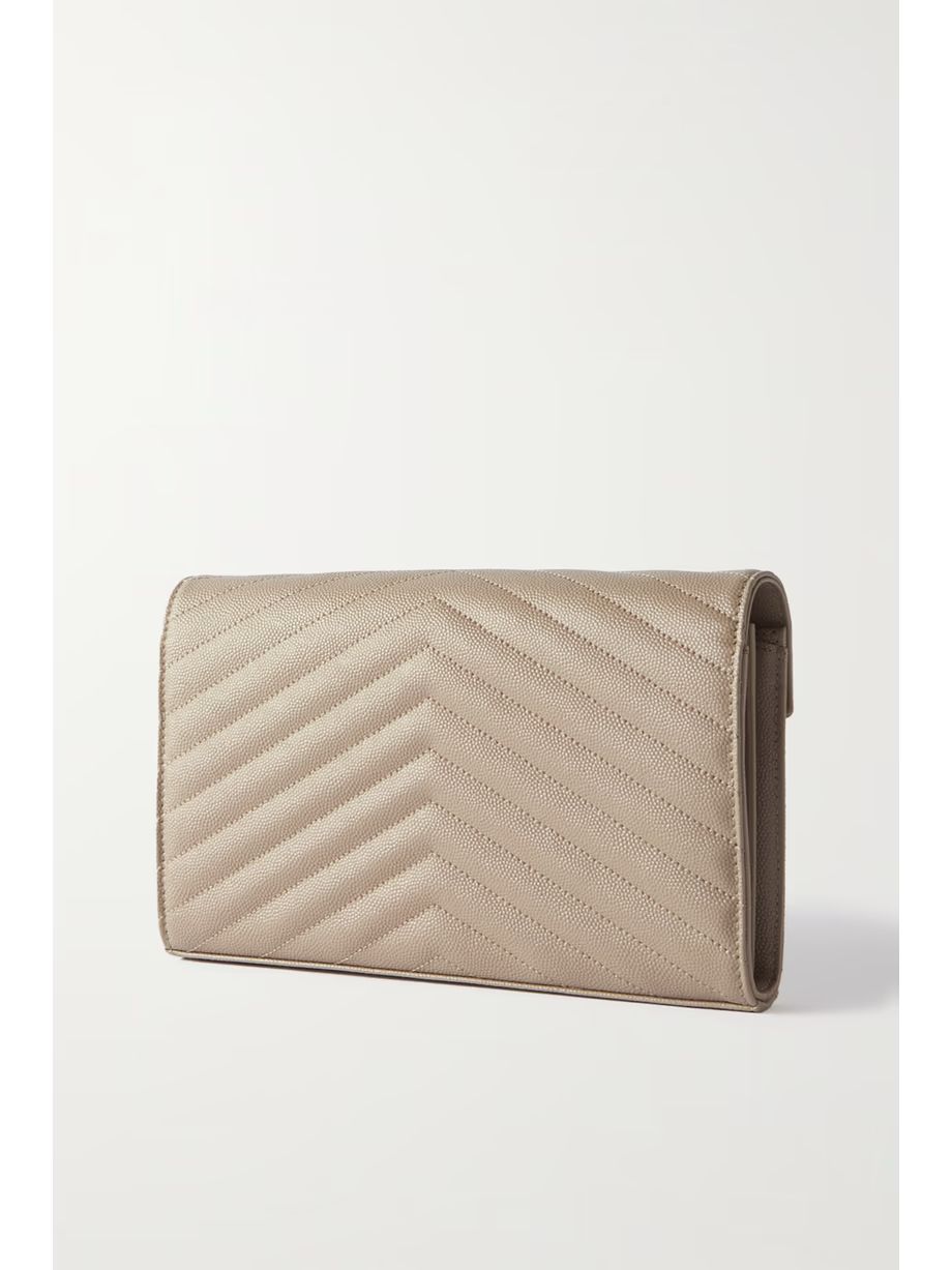Bolsa YSL Envelope Beige - LUXO INTELIGENTE
