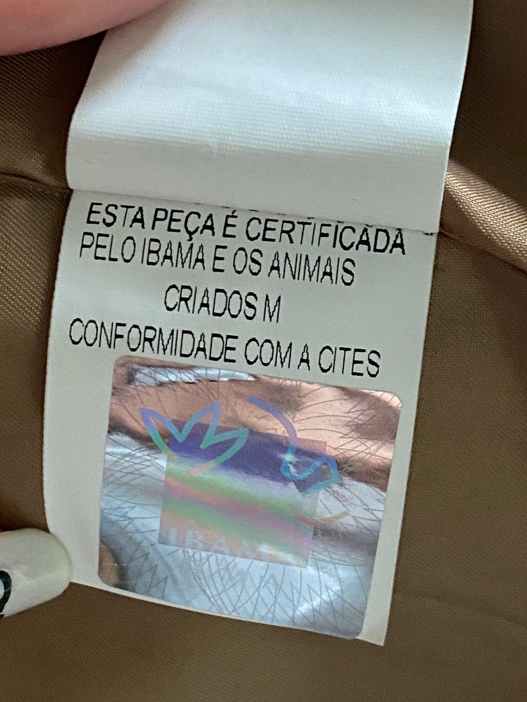 Casaquete Madre Reina - Caramelo com pele de coelho