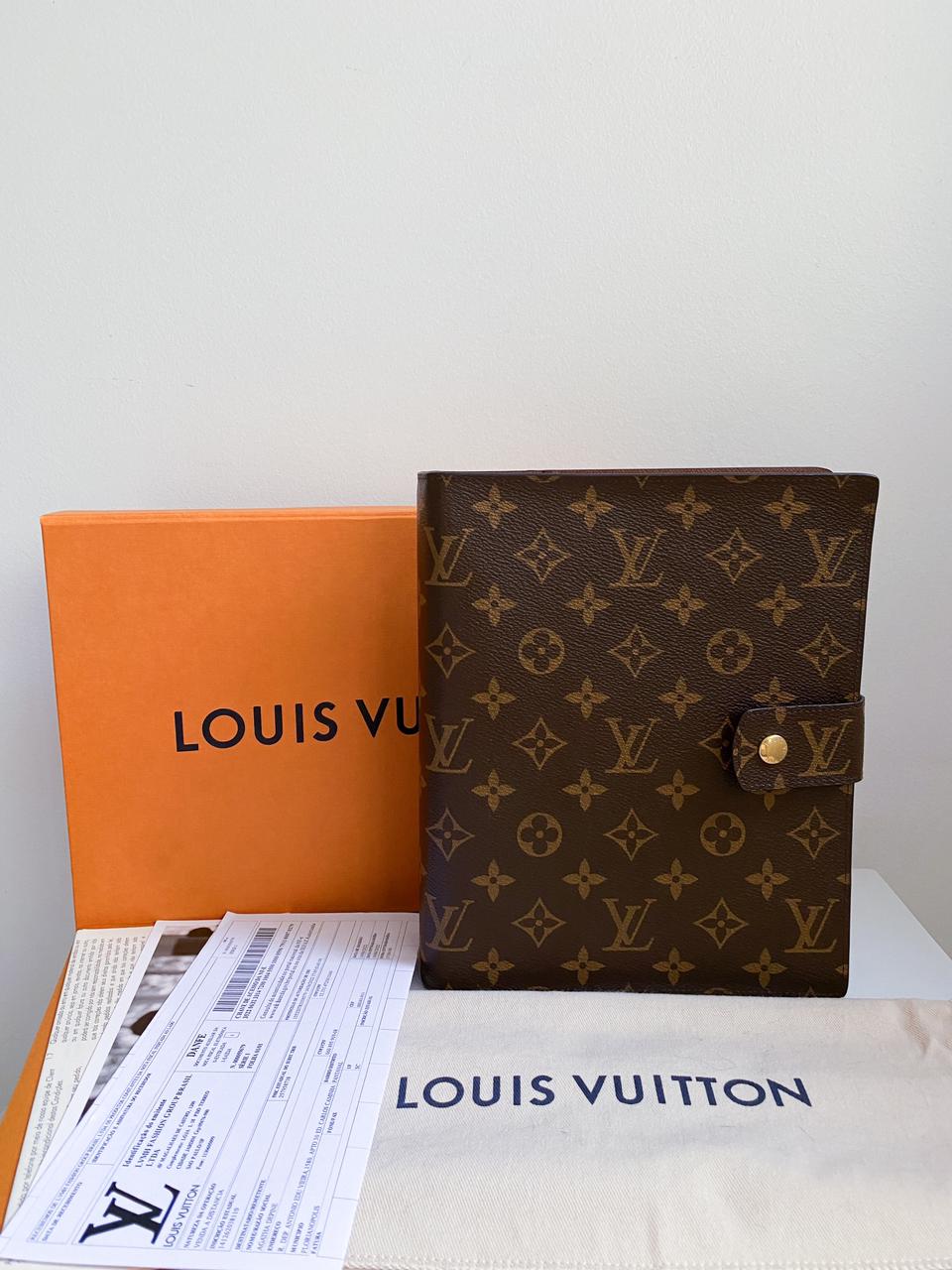 Capa de Agenda Louis Vuitton Grande