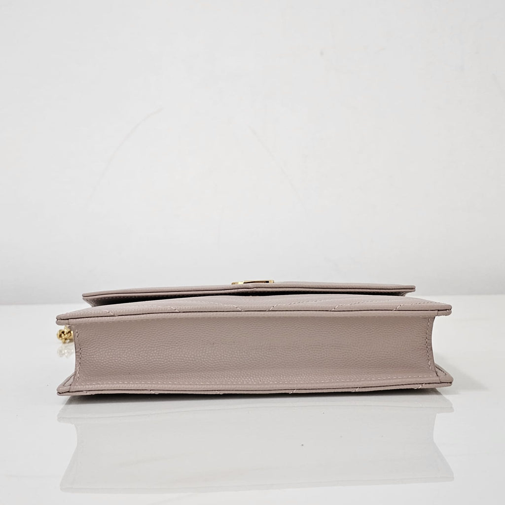 Bolsa YSL Envelope Nude 19cm