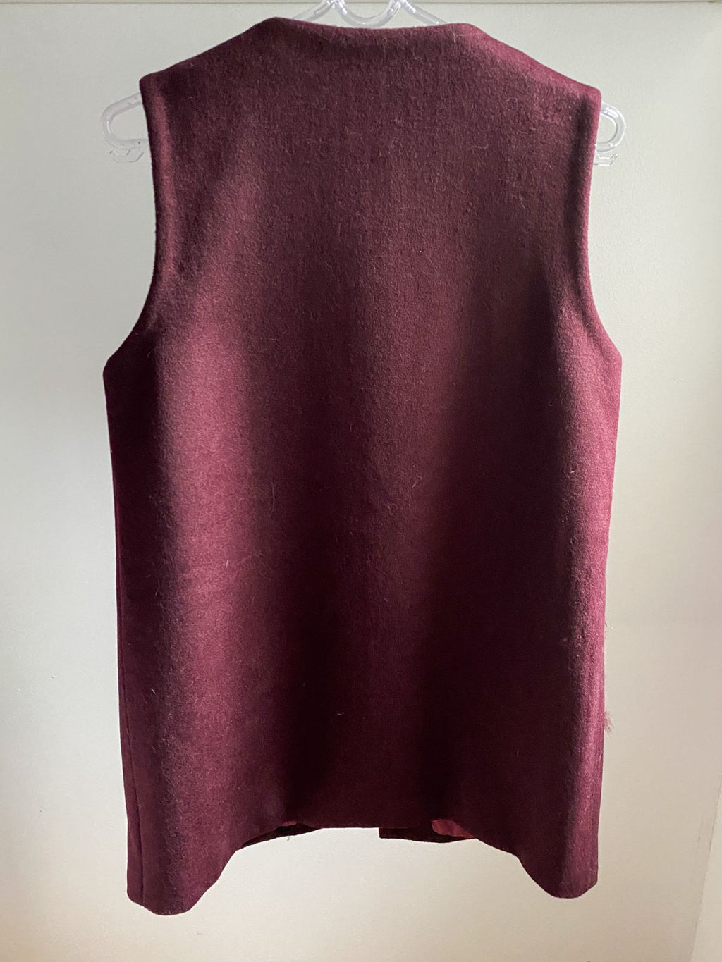 Colete Madre Reina Cashmere -  Burgundy