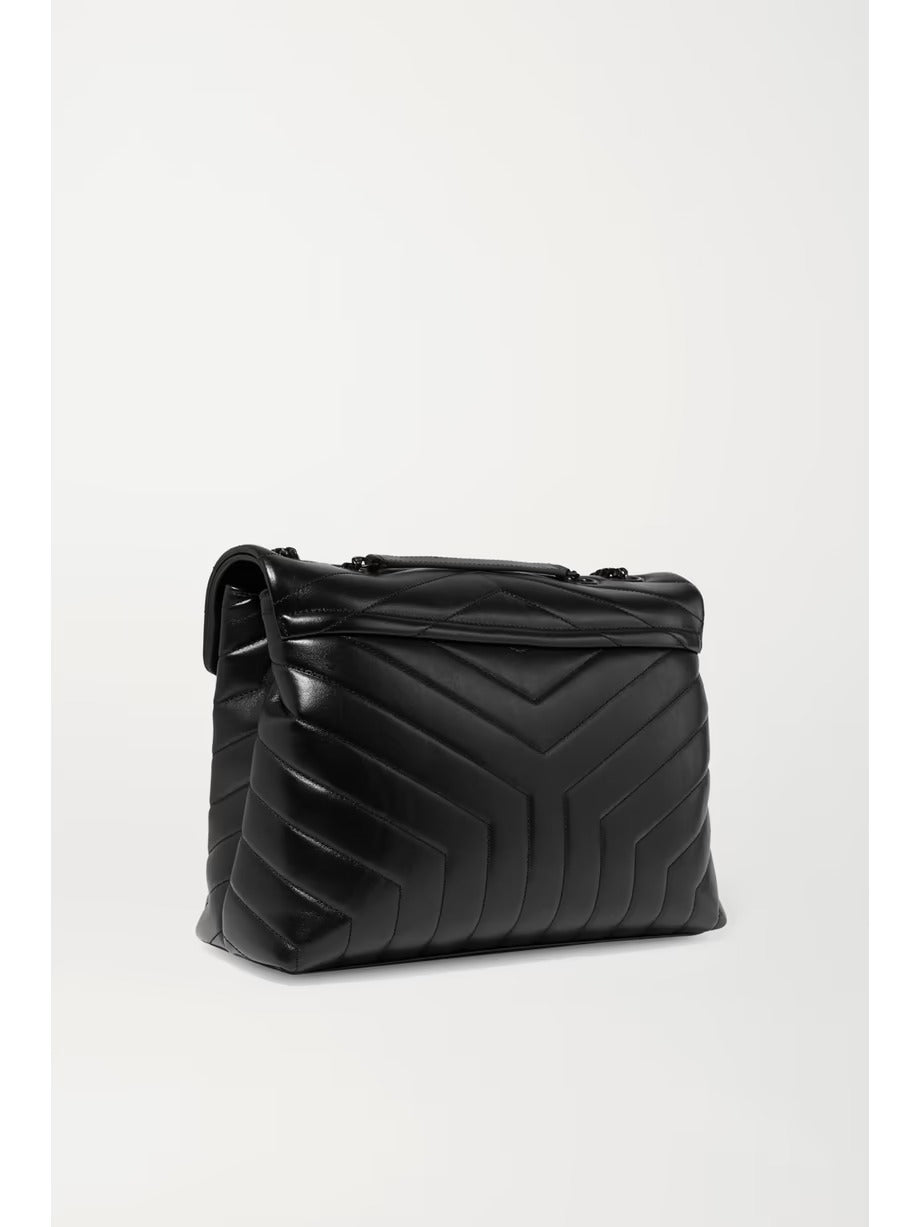 Bolsa YSL LouLou All Black Média