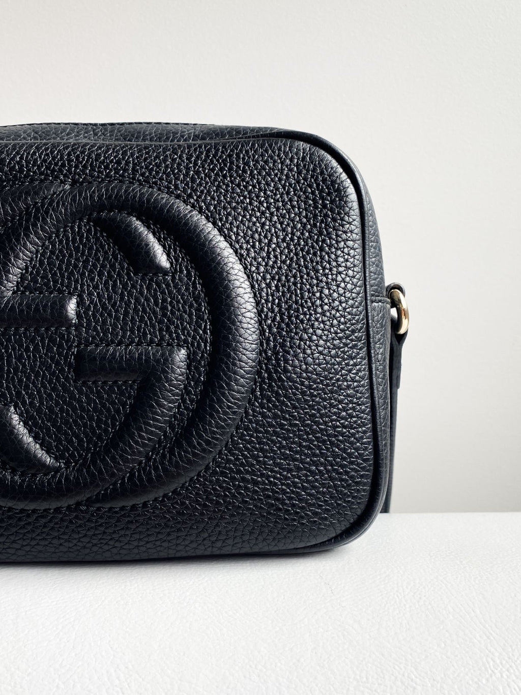 Bolsa Gucci Soho Disco Black - LUXO INTELIGENTE