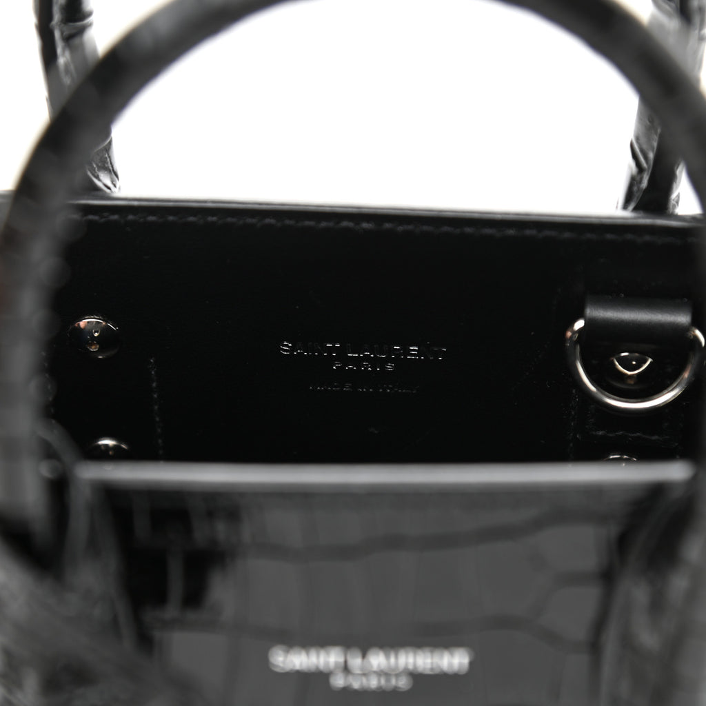 Bolsa YSL Sac de Jour Croco