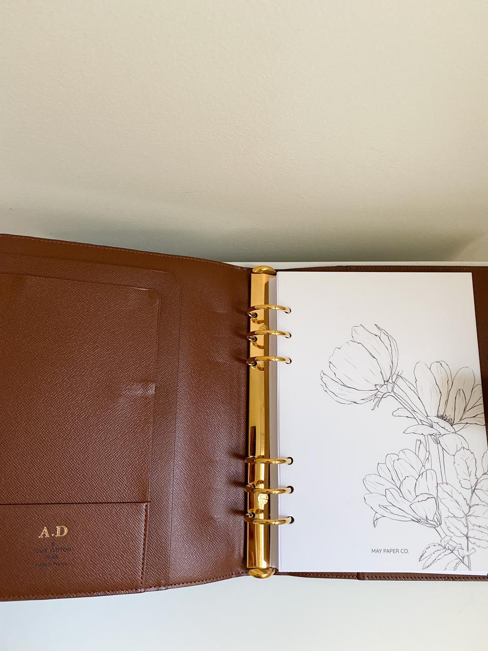 Capa de Agenda Louis Vuitton Grande