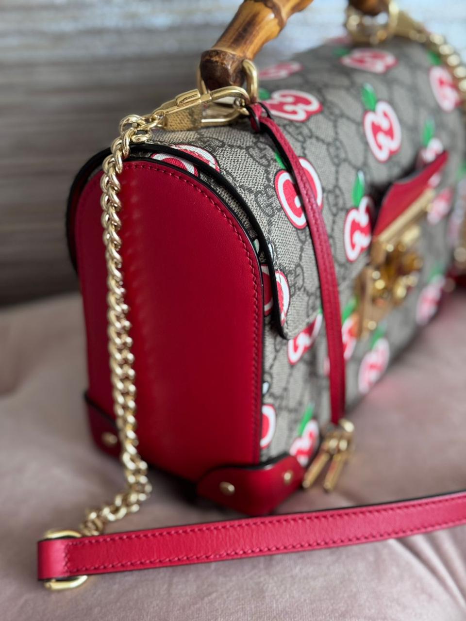 Bolsa Gucci Padlock Bamboo - LUXO INTELIGENTE